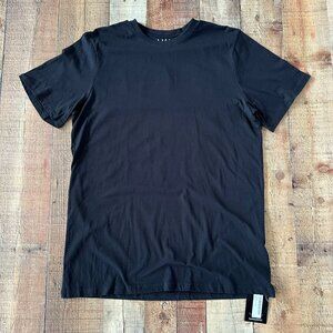 Boohoo Man Longline Dragon Back Print T-shirt in Black and Green -XL